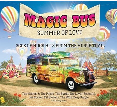 V.A. - Magic Bus - Summer Of Love 60s - Hits from Hippie Trial (3CD) Audio CD album