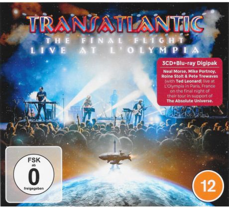 Transatlantic - The Final Flight! - Live At Olympia (3CD/BD) Audio CD album