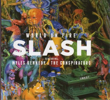 Slash + Myles Kennedy - World On Fire /Limited Edition - Fanpack Album/ (CD) Audio CD album