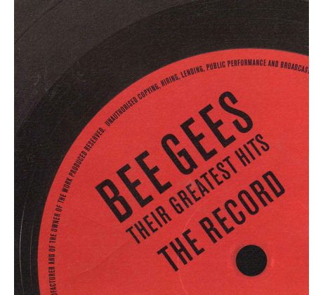 Bee Gees - The Record - Their Greatest Hits (2CD) Audio CD album