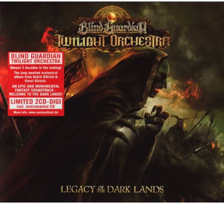 Blind Guardian - Legacy Of The Darklands /Limited Digipack/ (2CD) Audio CD album