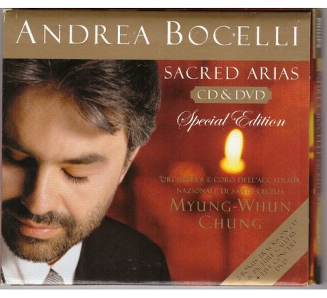 Bocelli Andrea - Sacred Arias (CD/DVD) Audio CD album