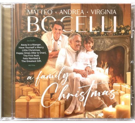 Bocelli Andrea + Matteo + Virginia - A Family Christmas (CD) Audio CD album