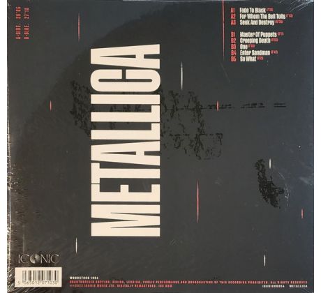 Metallica - Woodstock 1994 / LP Vinyl LP album