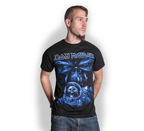 tričko Iron Maiden - Final Frontier Blue Album Spaceman (t-shirt)