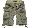 BRANDIT Savage Vintage Shorts OLIVE (kapsáče krátke)