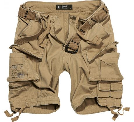 BRANDIT Savage Vintage Shorts BEIGE (kapsáče krátke) I krátke nohavice
