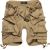 BRANDIT Savage Vintage Shorts BEIGE (kapsáče krátke)