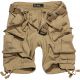 BRANDIT Savage Vintage Shorts BEIGE (kapsáče krátke) I krátke nohavice
