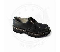 obuv KMM 3-D M 030 - BLACK topánky KMM s oceľovou špicou
