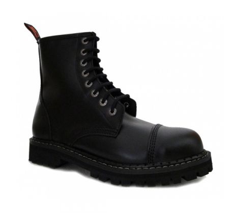 KMM 8-D M 080 - BLACK topánky KMM s oceľovou špicou