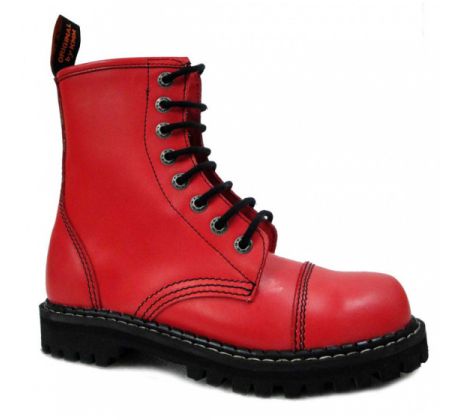 KMM 8-D M 080 - Full RED topánky KMM s oceľovou špicou