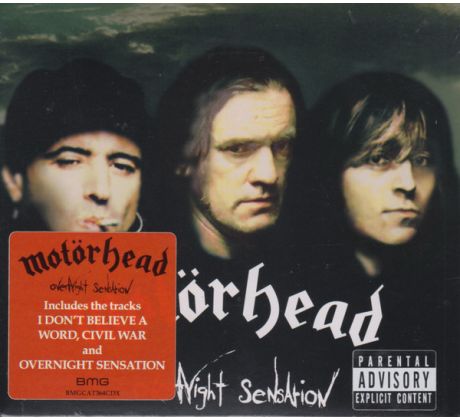 Motorhead - Overnight Sensation + Bonus Track Edition (CD) Audio CD album