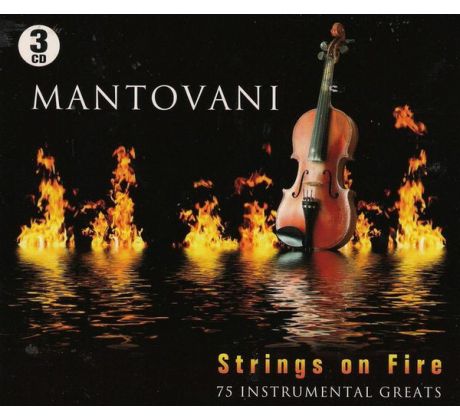 Mantovani - Strings On Fire - 75 Instrumental Greats (3CD) Audio CD album