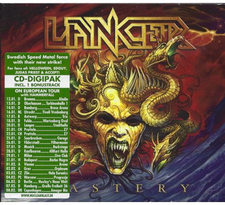 Lancer - Mastery (CD) Audio CD album