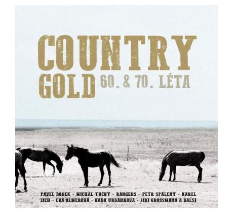 V.A. - Country Gold 60. a 70. léta - české country (2CD) audio CD album
