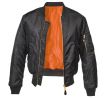 BRANDIT MA1 Black (jacket) bunda bomber jacket