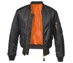 BRANDIT MA1 Black (jacket) bunda bomber jacket