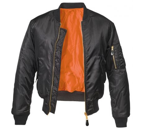 BRANDIT MA1 Black (jacket) bunda bomber jacket