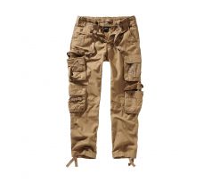BRANDIT Pure Slim Fit Pants BEIGE (nohavice kapsáče) I dlhé nohavice