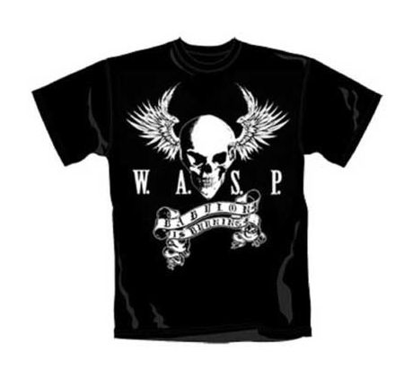 tričko W.A.S.P. - Babylons Burning (t-shirt) tričká rock punk metal merch