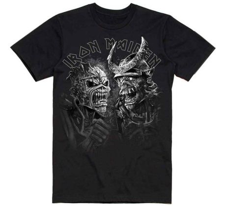 tričko Iron Maiden - Senjutsu Large Grayscale Heads (t-shirt)