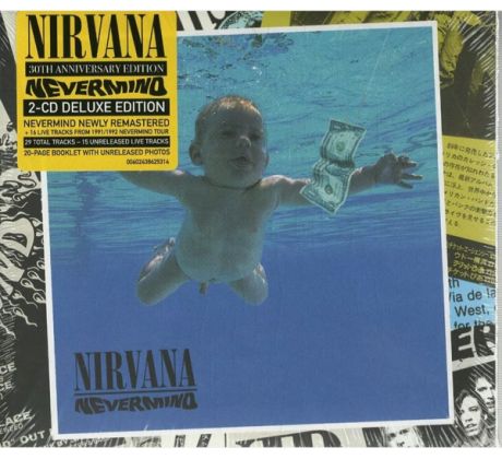 Nirvana - Nevermind 30th Anniversary DeLuxe Edition (2CD) audio CD album