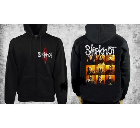 mikina Slipknot - Portraits /mikina na zips/ (Hoodie) I CDAQUARIUS.COM