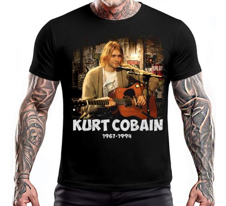 Tričko Nirvana - Kurt Cobain 1967-1994 (t-shirt)