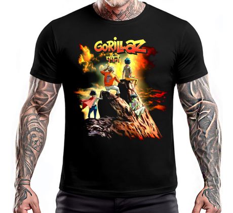 tričko Gorillaz – The Mountain (t-shirt)