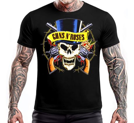 tričko Guns N Roses - Skull (t-shirt)