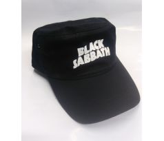 Black Sabbath - Logo White /Šiltovka/ I CDAQUARIUS.COM Rock Shop