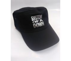 System Of A Down - Logo Silver /Šiltovka/ I CDAQUARIUS.COM Rock Shop