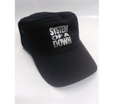 System Of A Down - Logo Silver /Šiltovka/ I CDAQUARIUS.COM Rock Shop