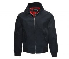 Bunda HARRINGTON - Čierna (jacket) bunda