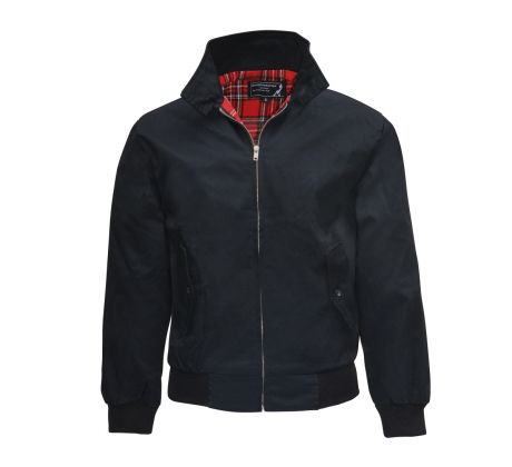Bunda HARRINGTON - Čierna (jacket) bunda