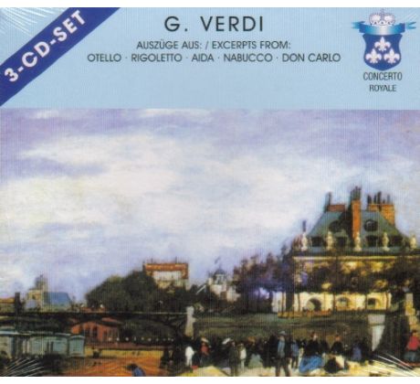 Verdi G. - Excerpts From: Otello • Rigoletto • Aida • Nabucco • Don Carlo (3CD) audio CD album