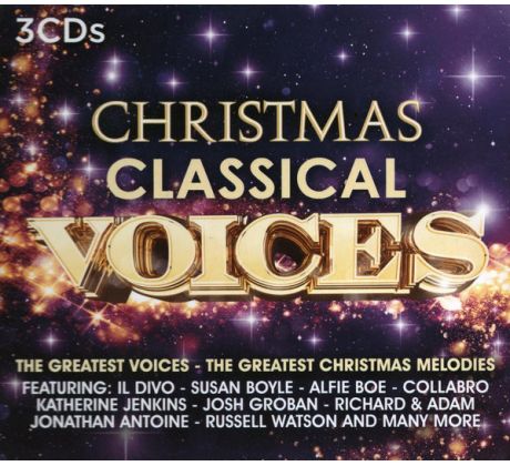 V.A. - Christmas Classical Voices (3CD) audio CD album
