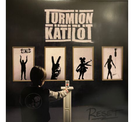 Turmion Katilot - Reset - Ltd. Gold/Black (LP) Vinyl album