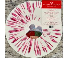 Sia - Everyday Is Christmas Snowman - White-Red Marbled Vinyl (LP) Vinyl album