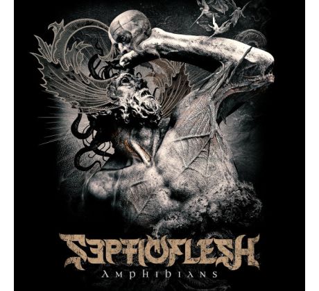 Septicflesh - Amphibians - Special Edition EP - Gold Vinyl+CD (LP+CD) Vinyl album