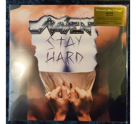 Raven - Stay Hard - Limited Edition 750 Translucent Yellow Vinyl (LP) Vinyl album