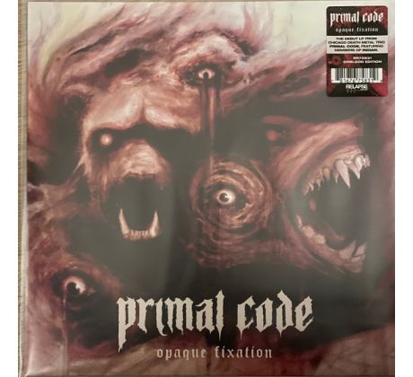 Primal Code - Opaque Fixation - Oxblood Red Vinyl (LP) Vinyl album