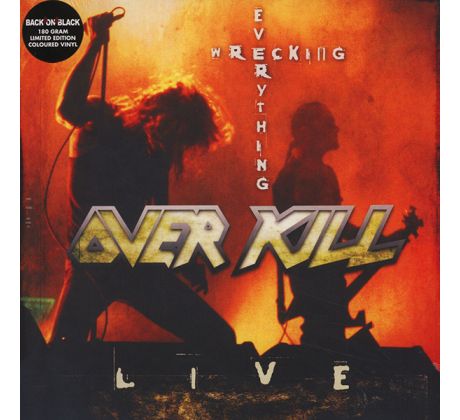 Overkill - Wrecking Everything - Live - Ltd. Red Vinyl (2LP) Vinyl album