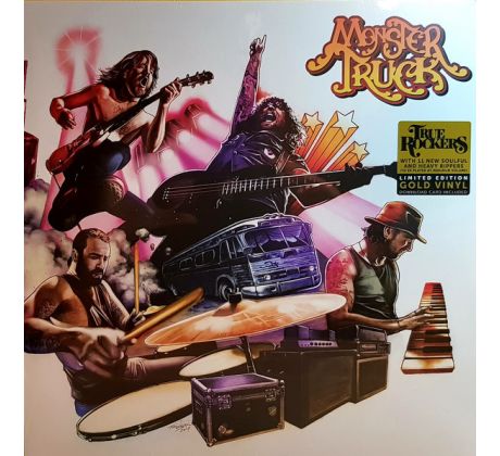 Monster Truck - True Rockers - Gold Vinyl (LP) Vinyl album