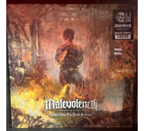 Malevolence - Where Only The Truth As Spoken - Gold Vinyl (LP) Vinyl album