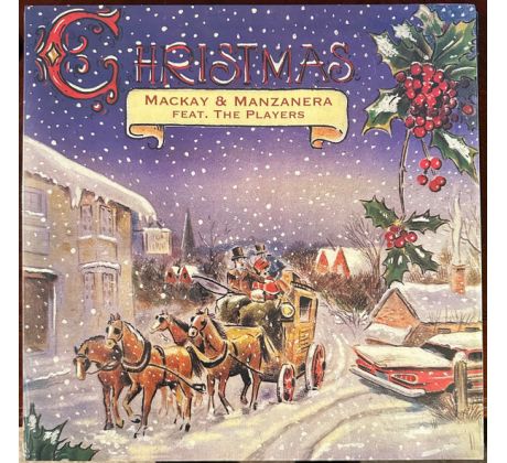 Mackay & Manzanera Feat.The Players - The Christmas - Transparent White And Smokey Vinyl (LP) Vinyl album