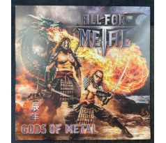 All For Metal - Gods Of Metal (Year Of The Dragon) - Silver Color Vinyl (LP) Vinyl album