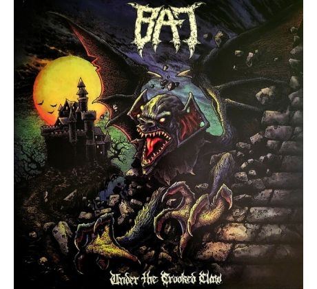 Bat - Under The Crooked Claw - Ltd. Bottle Clear-Black Marbled Vinyl (LP) Vinyl album