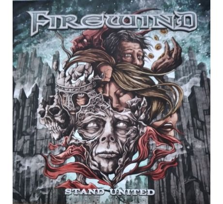 Firewind - Stand United - Silver-White-Black Marbled Vinyl (LP) Vinyl album